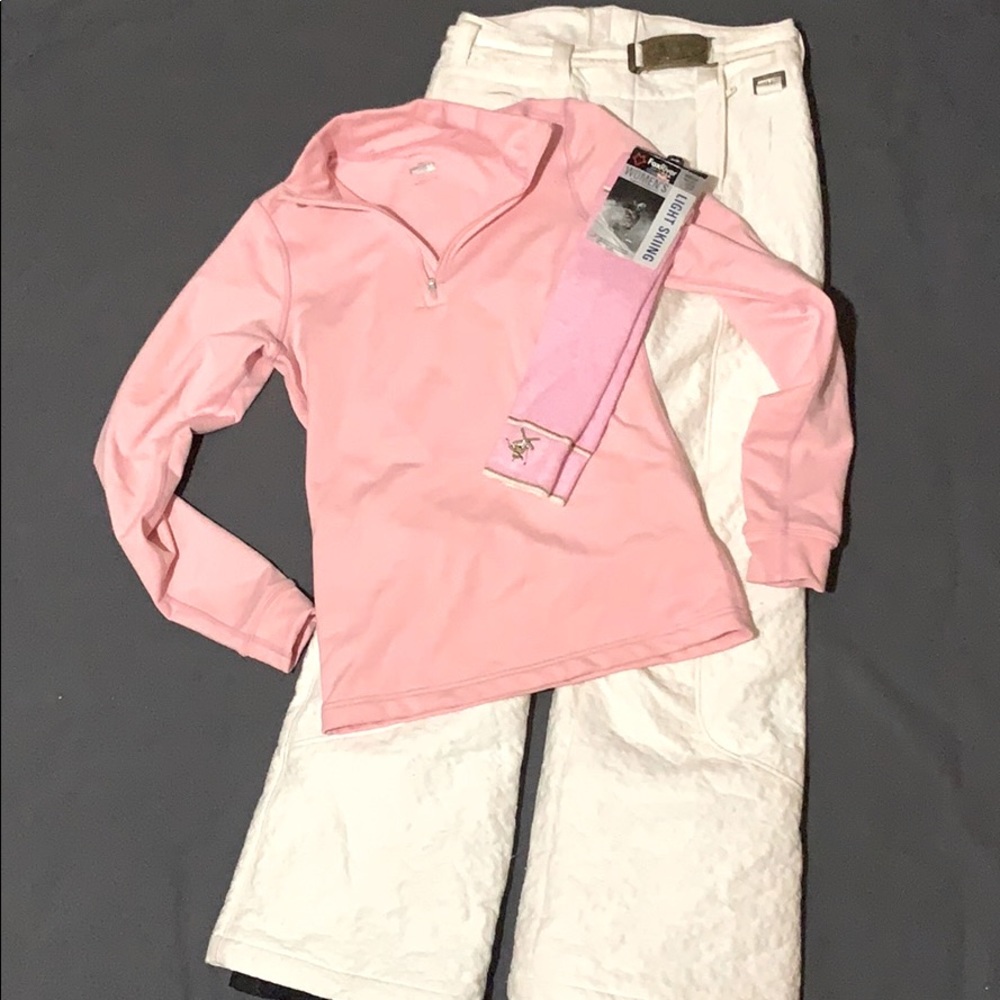 Never worn. Pants,shirt and socks